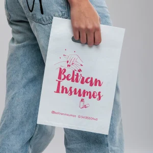Bolsa de polietileno personalizadas 30x20