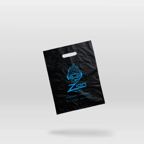 Bolsa de polietileno personalizadas 35x25 - Imagen 3